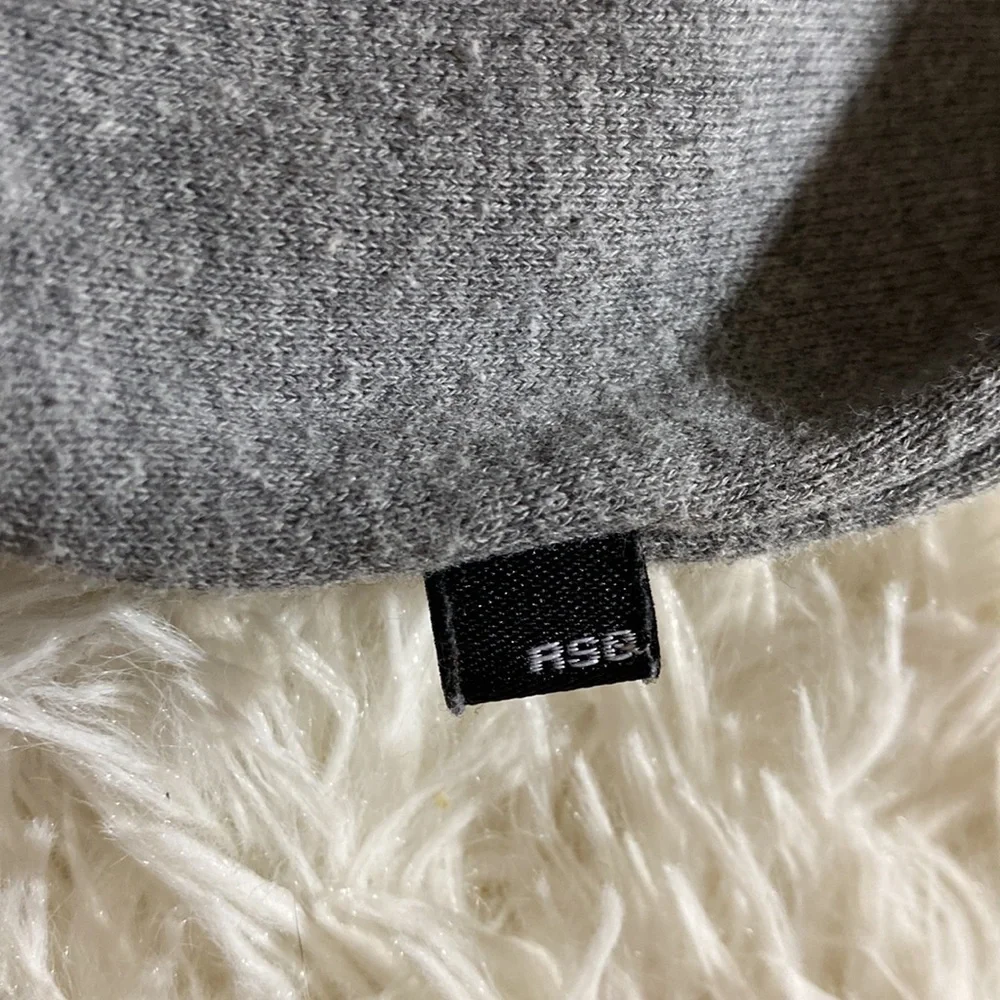 RSQ BOY’S GRAY ZIP UP FLEECE HOODIE Size S EUC